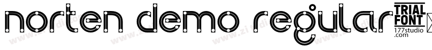 norten demo regular字体转换